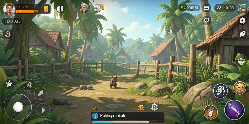Tampilan gameplay H03 yang menakjubkan dan interaktif.