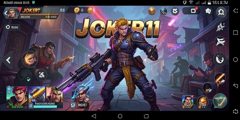 Tampilan antarmuka JOKER11 yang menarik dan mudah digunakan.