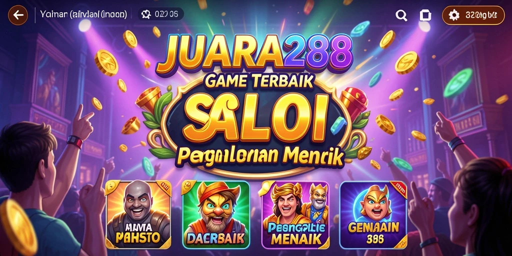 Screenshot JUARA288 menampilkan pengalaman seru permainan Slot.