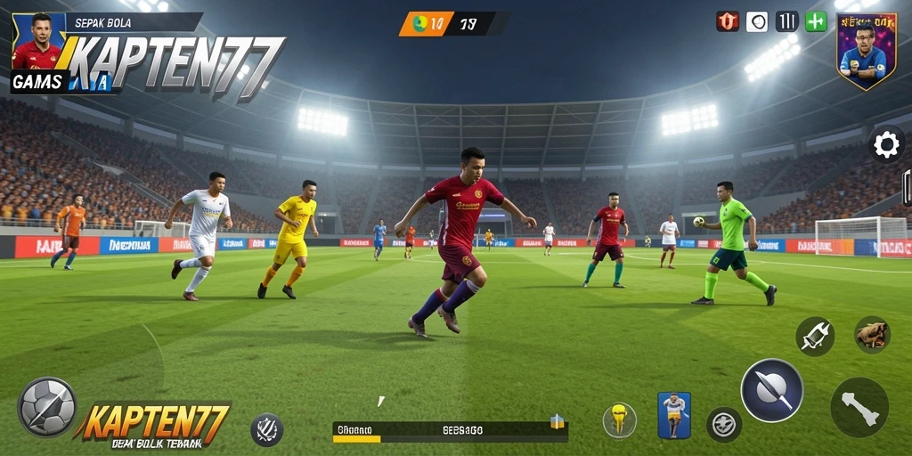 Tampilan gameplay KAPTEN77 yang mendebarkan dan realistis.