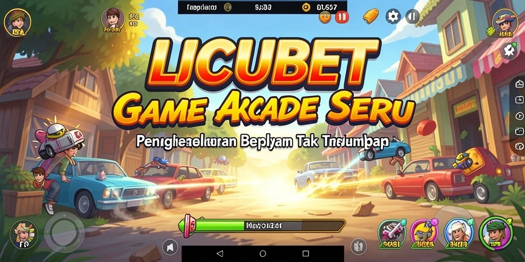 Tampilan gameplay LUCUBET yang menegangkan dan mendebarkan.