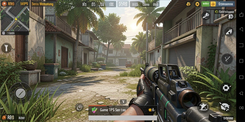 Gameplay TPS seru dengan grafis menakjubkan di RR89.
