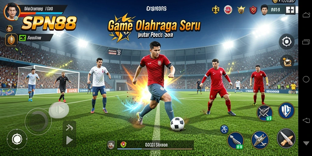 Tampilan gameplay SPN88 yang memukau dalam olahraga yang berbeda.