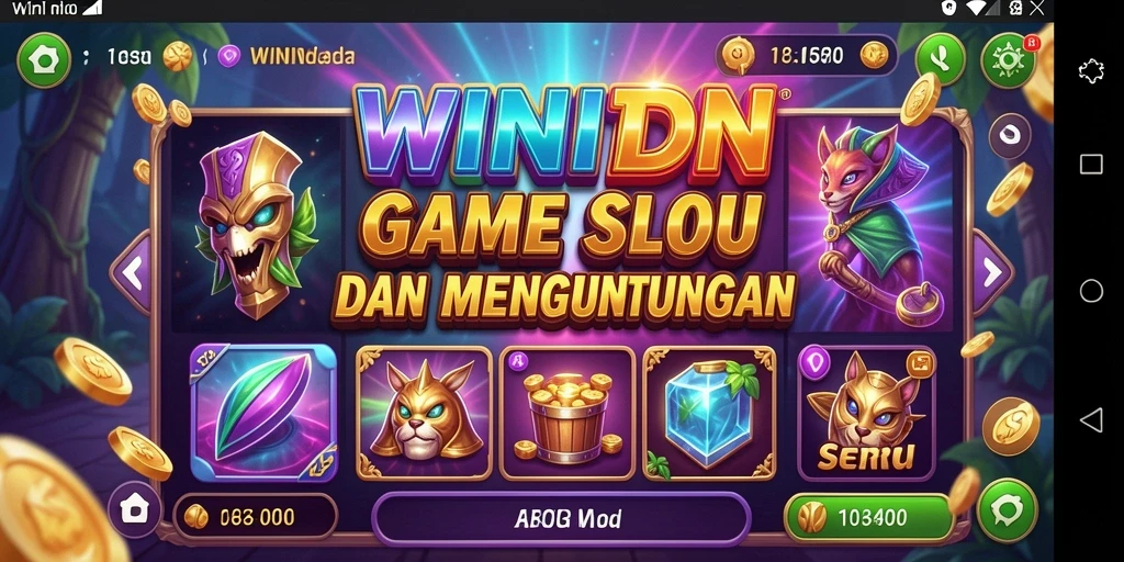Gameplay seru dan mengasyikkan dari game Slot WINIDN.